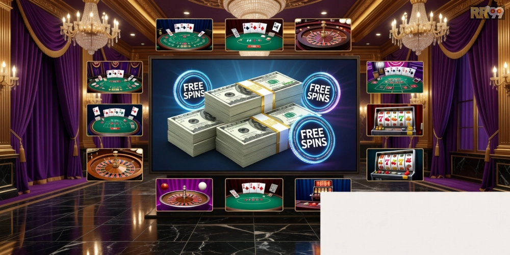 Ưu đãi hấp dẫn từ các nền tảng top casino rr99 hàng đầu năm 2025